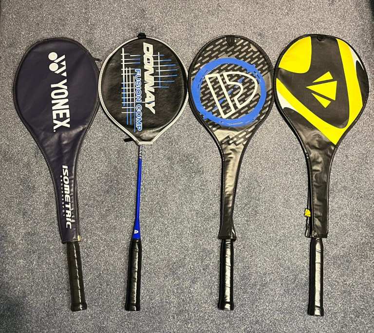Selection of Badminton Rackets – £15 Each or 2 for £25