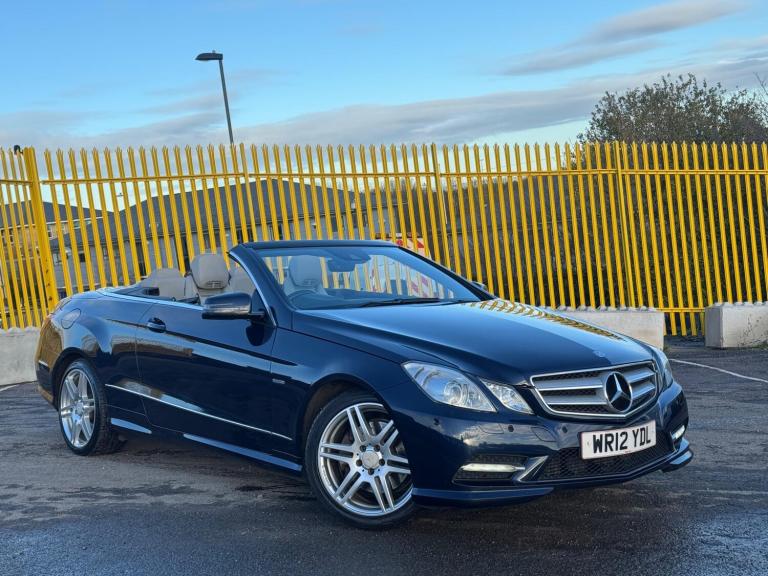 2012 Mercedes-Benz E Class E350 CDI BlueEFFICIENCY [265] Sport 2dr Tip Auto CONVERTIBLE DIESEL Au...