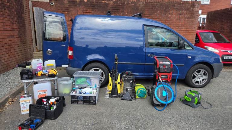 VW Caddy Mobile Detailing Setup  Complete Turnkey