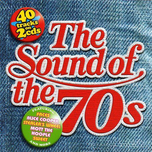THE SOUND OF THE 70s 40 TRACKS 2CDs COMPILATION ALBUM VARIOUS ARTISTS VGC