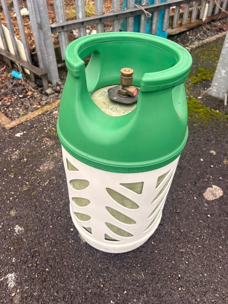 Patio gas bottle