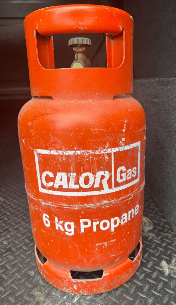 Calor gas bottle propane 6kg full 
