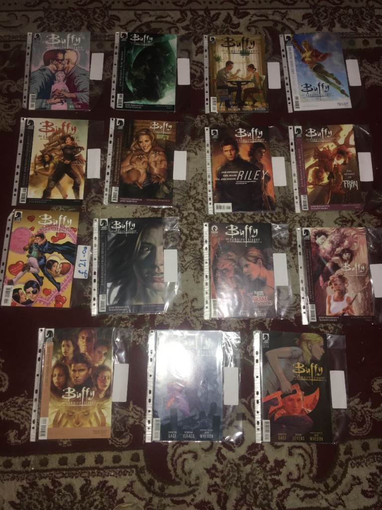 black horse   buffy vampire  slayer  comics all mint  condition collector