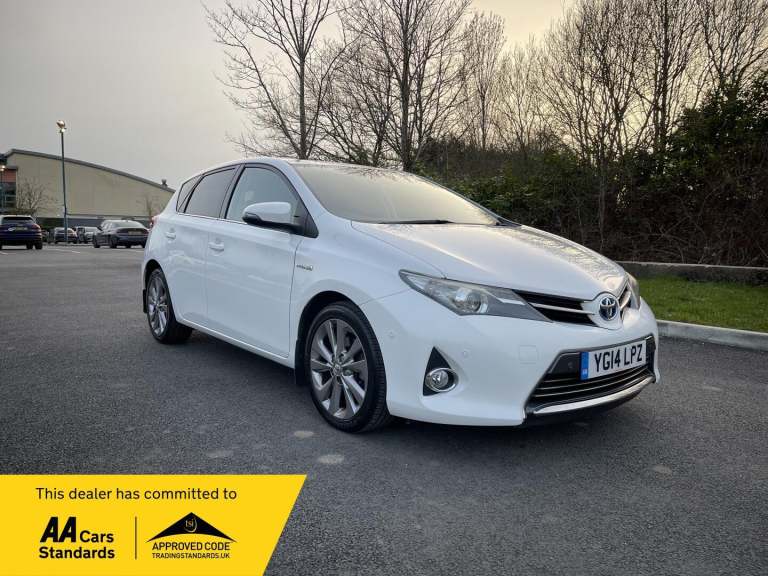 2014 Toyota Auris 1.8 VVTi Hybrid Excel 5dr CVT Auto HATCHBACK PETROL/ELECTRIC Automatic