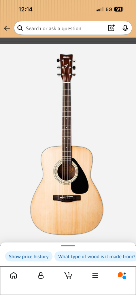 Yamaha guitar 