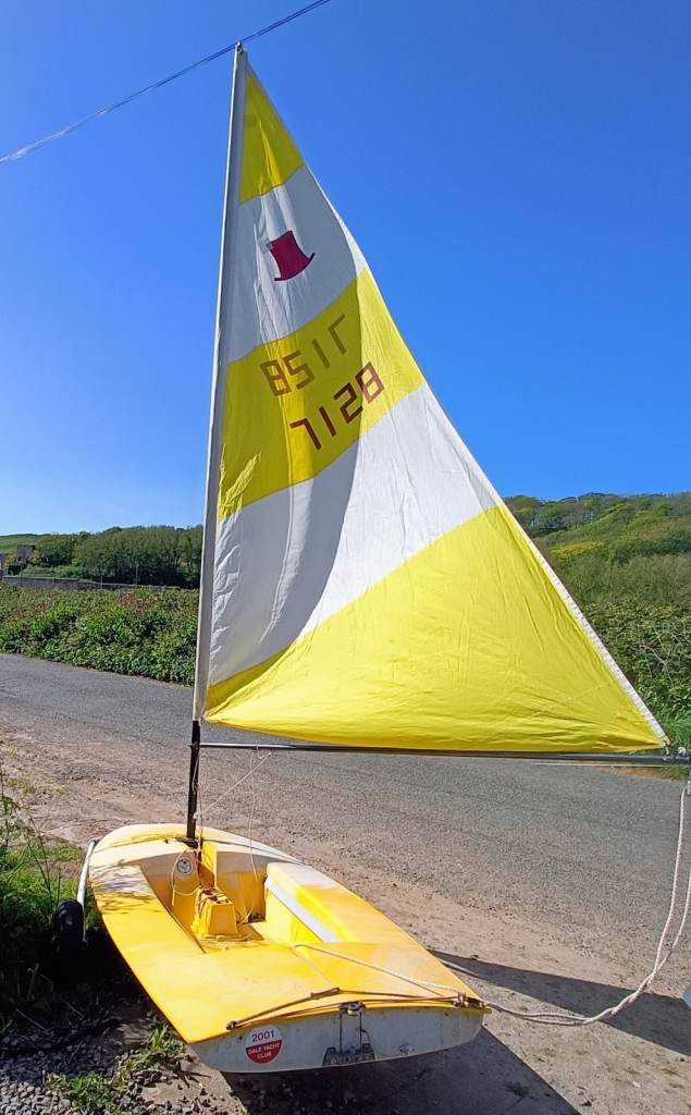 Topper sailing dinghy