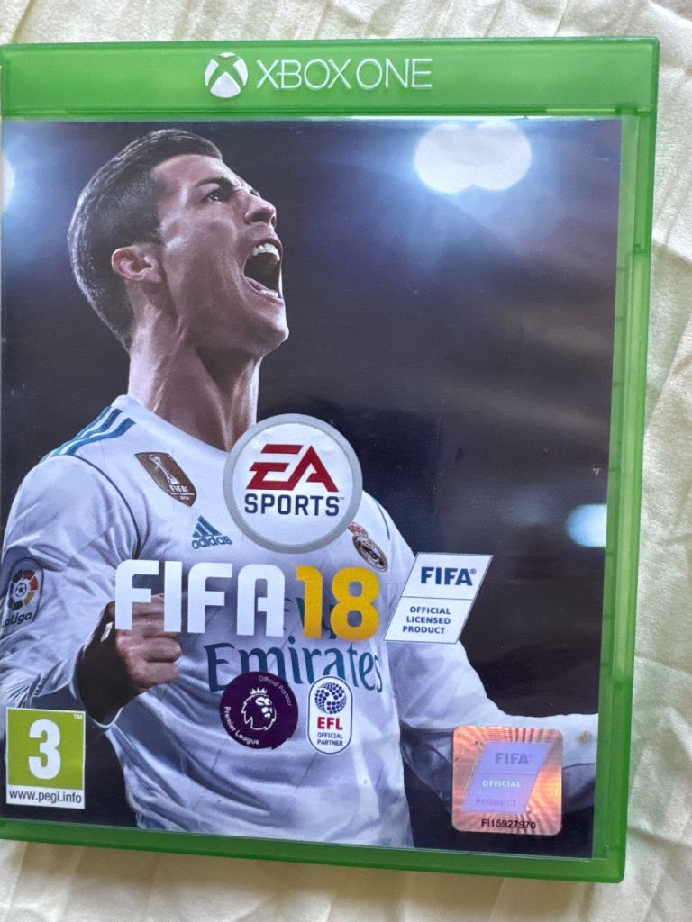 Xbox one fifa 18 game 