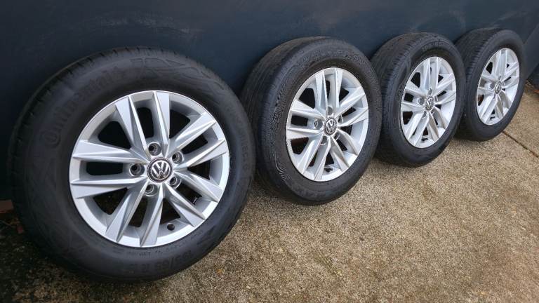 Genuine Volkswagen Caddy Calundra Alloy wheels 15" VW 2K5601025L