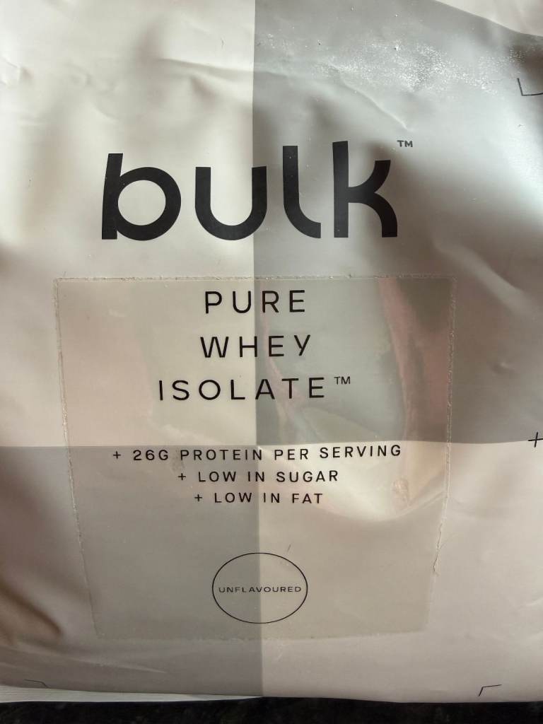 Bulk Pure Whey Isolate 90 – Unflavoured & Sealed
