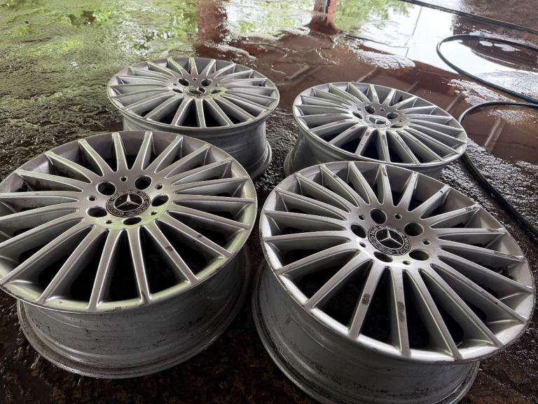 SWAP MERCEDES ALLOYS
