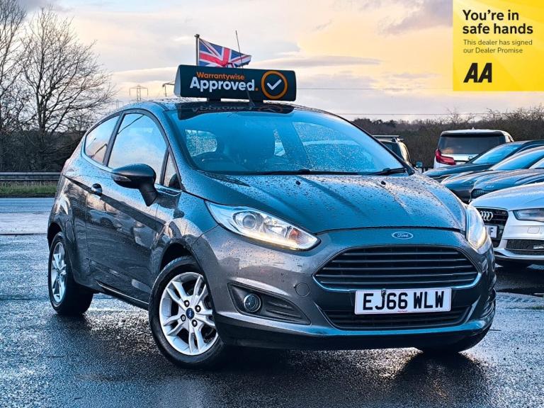 2016 Ford Fiesta 1.25 Petrol Manual Zetec 3dr 5 Seats 2 Keys Euro 6 ULEZ Compliant HATCHBACK Petr...