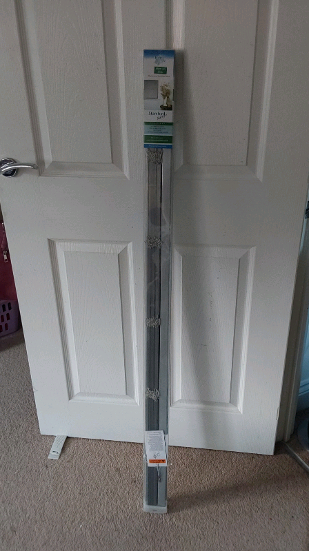 Aluminium Venetian Blind- silver- 120cms wide x 160 cms drop