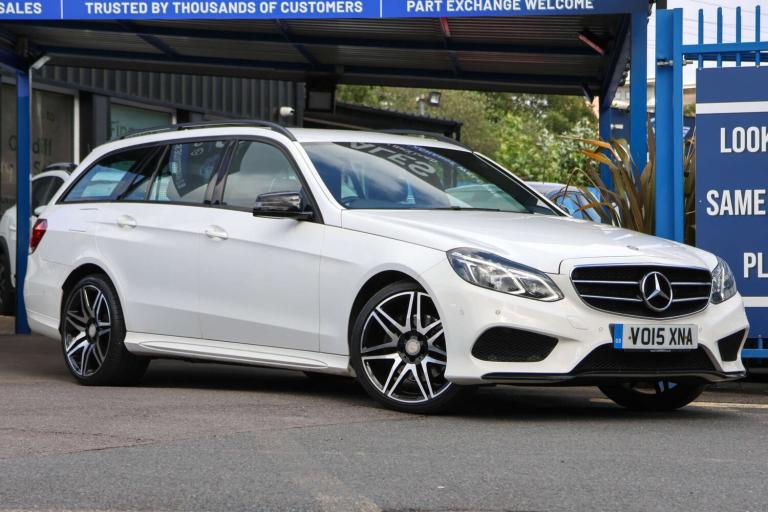 2015 Mercedes-Benz E Class E220 BlueTEC AMG Night Edition 5dr 7G-Tronic ESTATE DIESEL Automatic