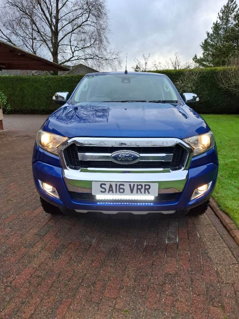 2016 Ford Ranger 2.2 TDCi Limited Performance BLUE 160 BHP 4WD 4dr Diesel 6spd AUTO 