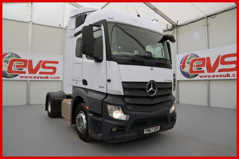 2017 (67 PLATE) Mercedes Benz ACTROS 1846 4x2 Euro 6 Tractor Units