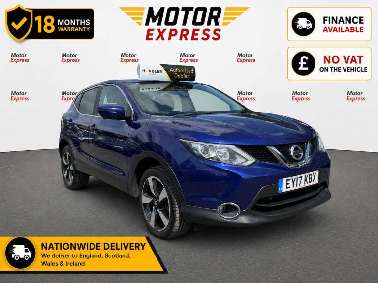 2017 Nissan Qashqai 1.5 dCi N-Connecta 5dr HATCHBACK Diesel Manual