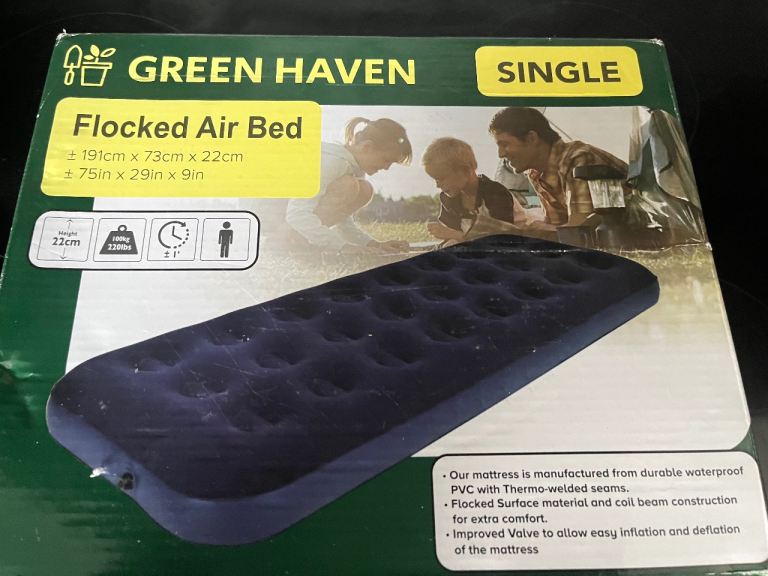 Air beds x2 and Foot Pump