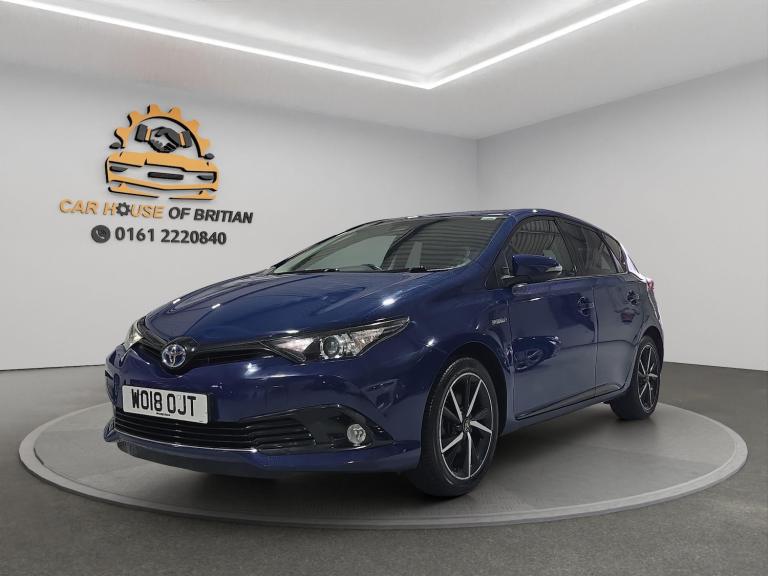 2018 Toyota Auris 1.8 Hybrid Design TSS 5dr CVT [Nav] HATCHBACK PETROL/ELECTRIC Automatic
