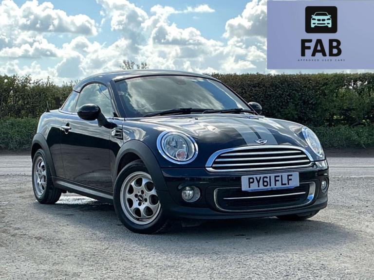 2012 MINI Coupe 1.6 Cooper 3dr Coupe Petrol Manual