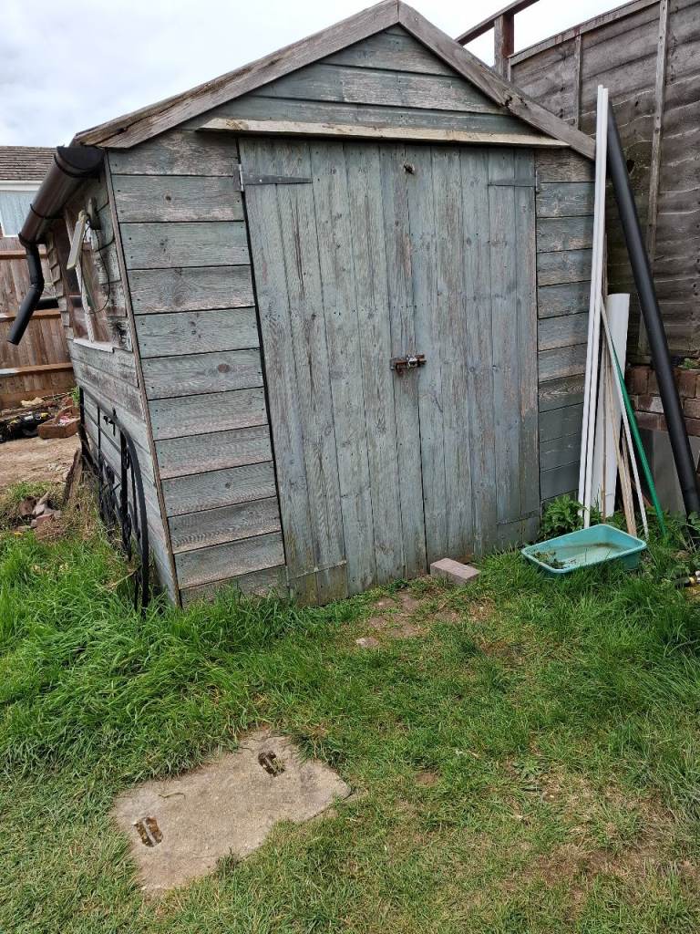 Old shed, 7ft x 7ft. Free