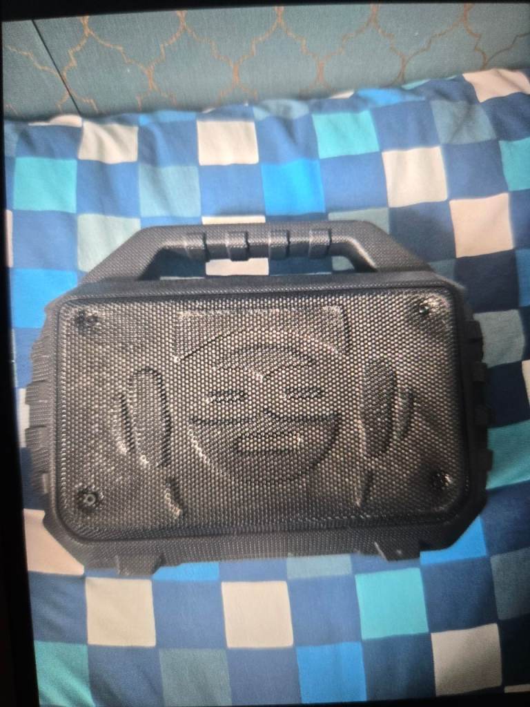 Portable Bluetooth Speaker - Black, Good Condition