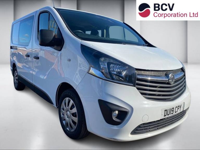 2019 Vauxhall Vivaro 1.6 CDTi 2900 BiTurbo ecoTEC Sportive Crew Van Double Cab 5dr Diesel Manual ...
