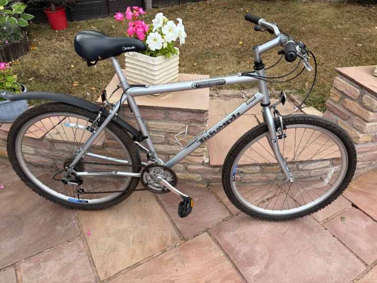 Vintage triumph bike