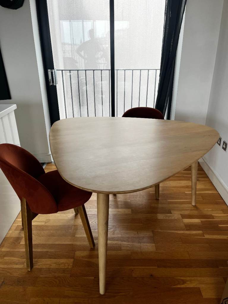 Maison Du Monde Solid Mango Wood Dining Table