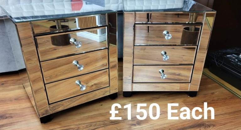 Selection Of Ex-Display Bedside Lamp Tables/Lockers