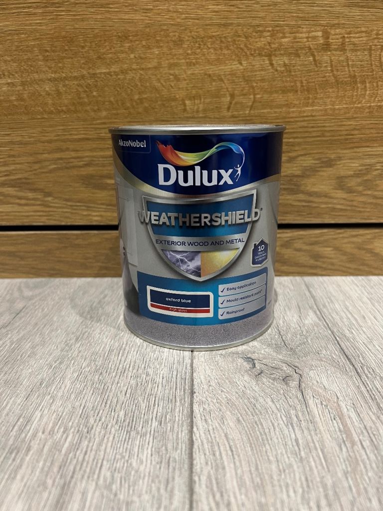Dulux Weathershield Exterior Gloss Paint 750ml