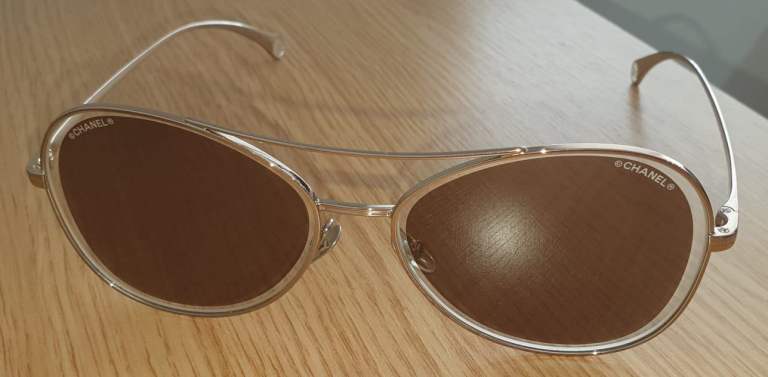 CHANEL Womens Pilot Sunglasses CH4260 Light Pink £417 @ John Lewis BRAND NEW BN