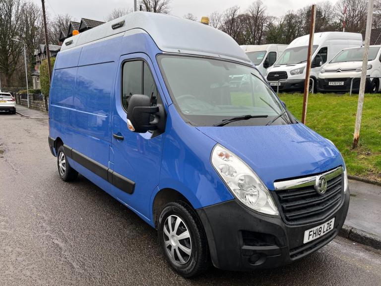2018 Vauxhall Movano 2.3 CDTi BiTurbo H3 Van 145ps PANEL VAN DIESEL Manual