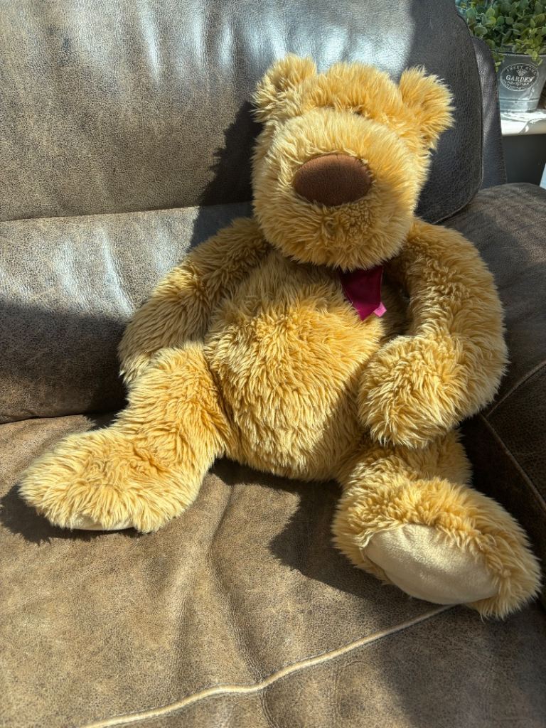 The Mail On Sunday Collectors Teddy Bear 25" Large Vintage Rare