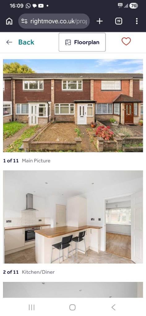 2 Bedroom House to Rent in Dartford Da12..