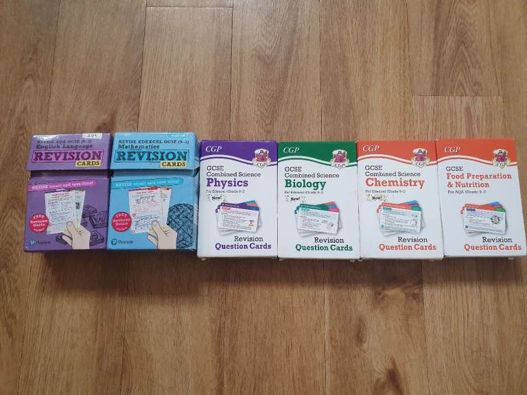 GCSE Revision Cards