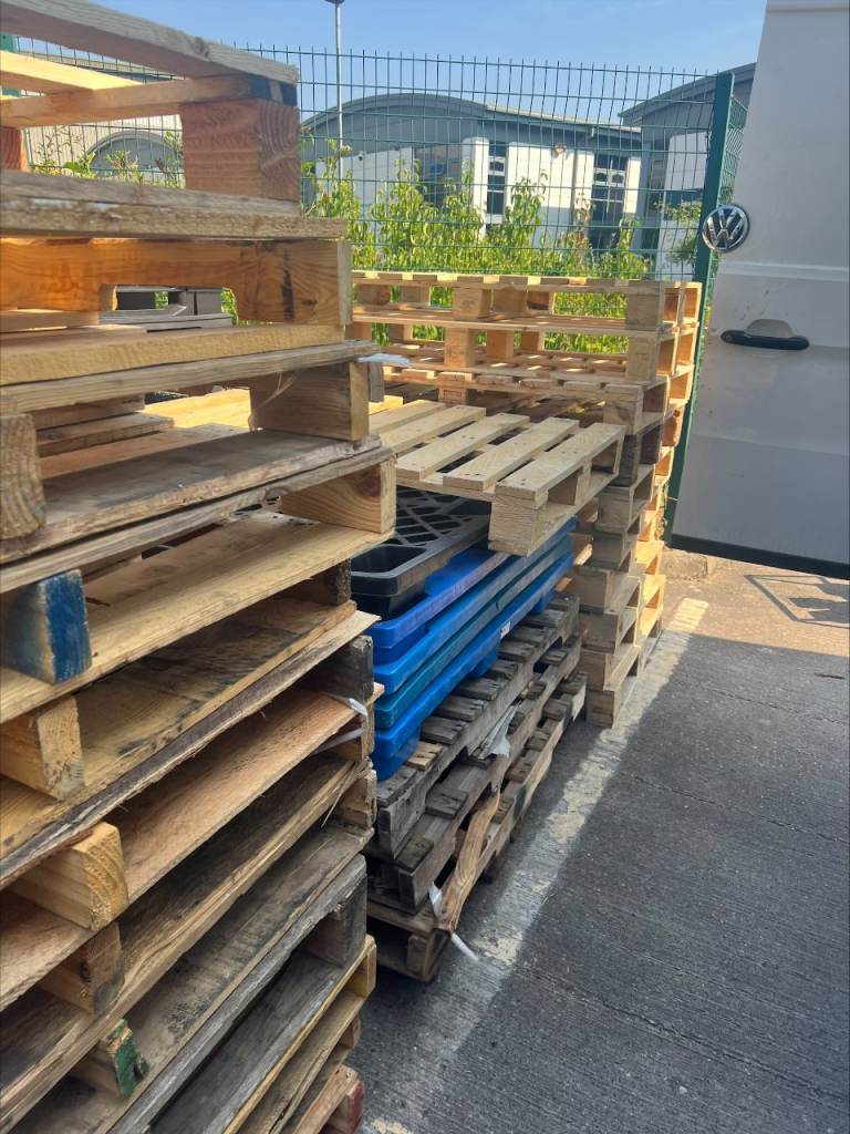 Wooden pallets