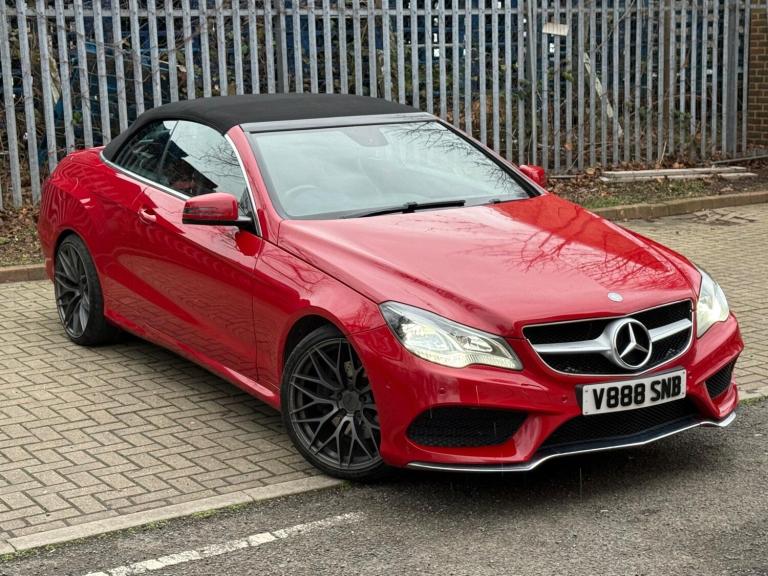2014 Mercedes-Benz E Class 2.0 E200 AMG Sport Cabriolet G-Tronic+ Euro 6 (s/s) 2dr CONVERTIBLE Pe...