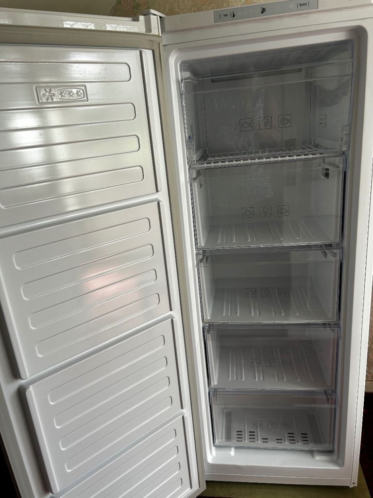 Beko Freestanding Freezer - White, As Good As New