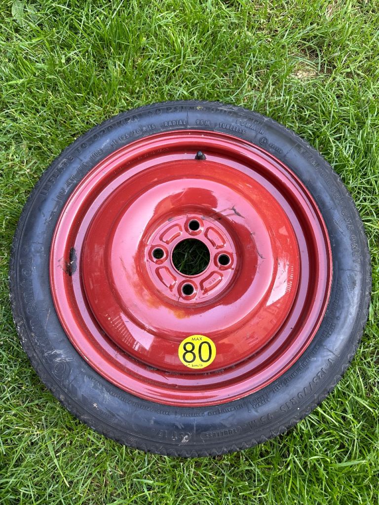 Suzuki Swift Space Saver spare tyre 