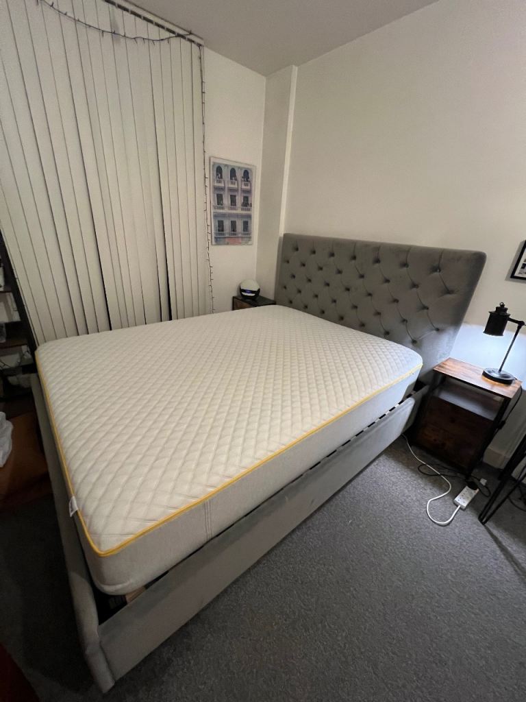 King Size Eve Hybrid Mattress & Made Bedframe