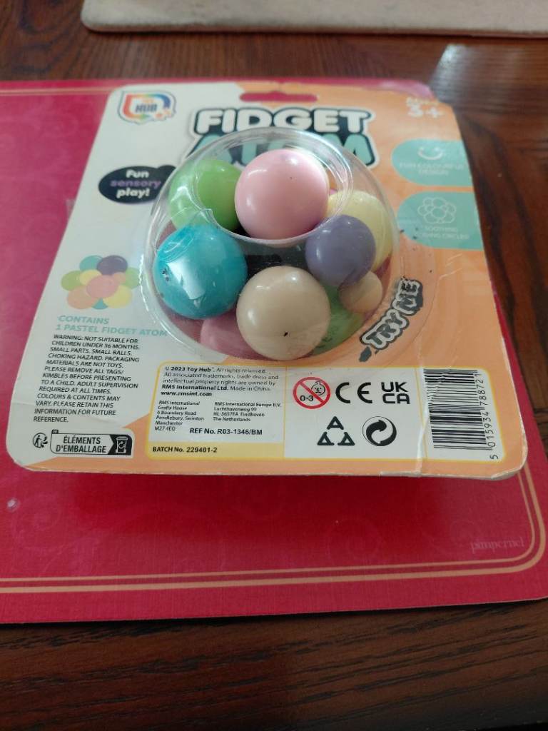 New Fidget Acorn Sensory Toy – Multicoloured