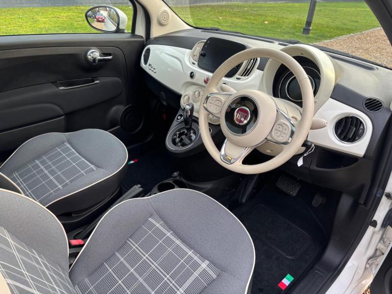 2019 Fiat 500 1.2 Lounge Dualogic Euro 6 (s/s) 3dr Petrol