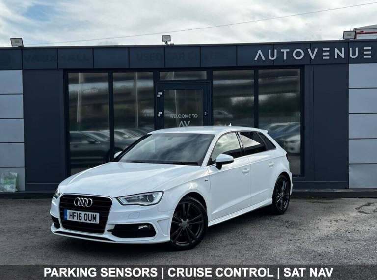 2016 Audi A3 1.4 TFSI S line Sportback 5dr Petrol Manual Euro 6 (s/s) (Nav) (125 ps) Hatchback Pe...
