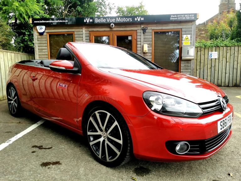 2012 Volkswagen Golf 2.0 TDI BlueMotion Tech GT 2dr CONVERTIBLE Diesel Manual