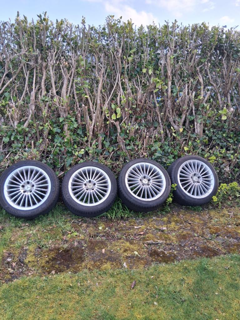 4 x 19” AMG turbine alloys 