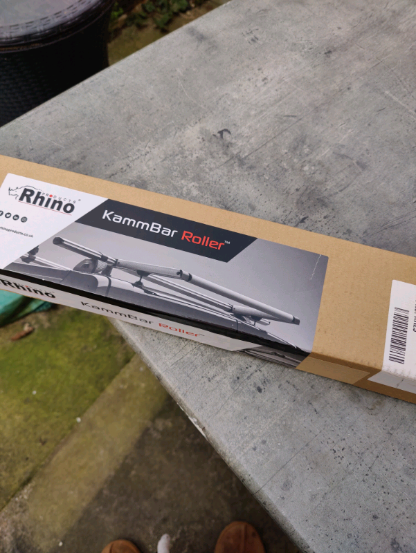 Vauxhall vivaro Jc3fl Rhino Kammbar Roof Bars + Roller