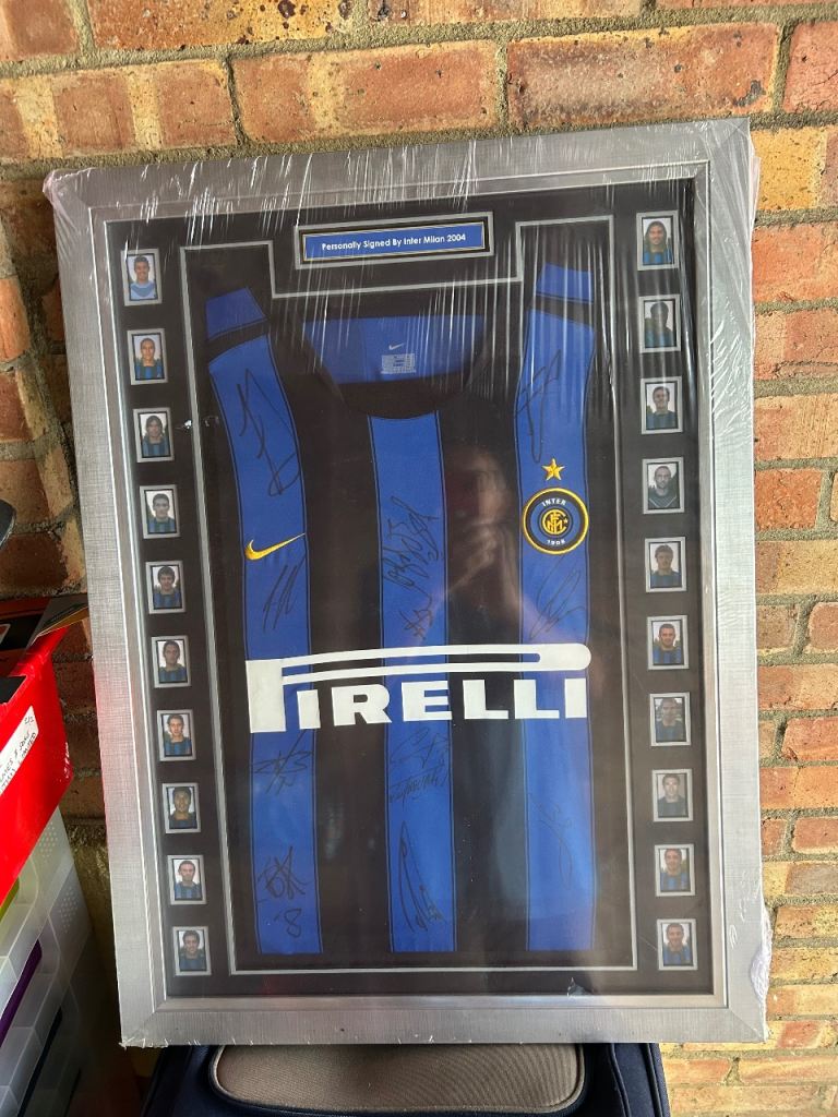 Signed inter Milan shirt