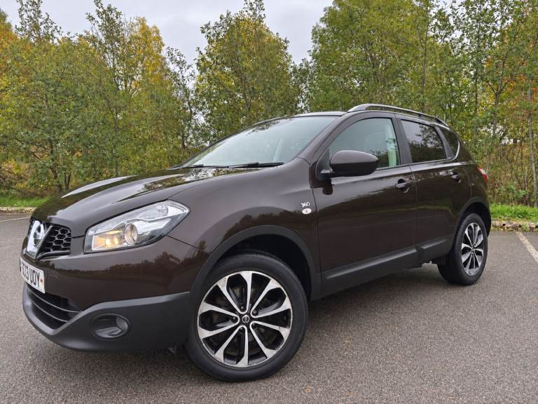 2013 Nissan Qashqai 1.6 360 Petrol Manual – Pan Roof, Sat Nav, 360 Cameras