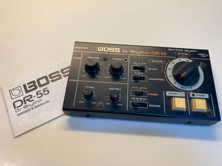 Boss Dr Rhythm drum machine