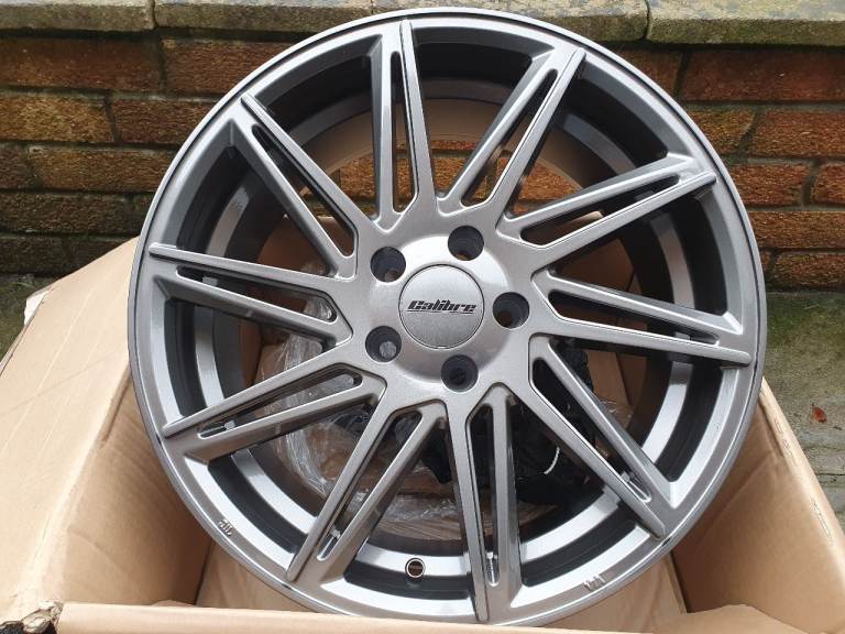 18"CALIBRE CC-A SINGLE ALLOY WHEEL PCD 5x112, 8jx18ET45 BRAND NEW, 2 RIMS AVAILABLE